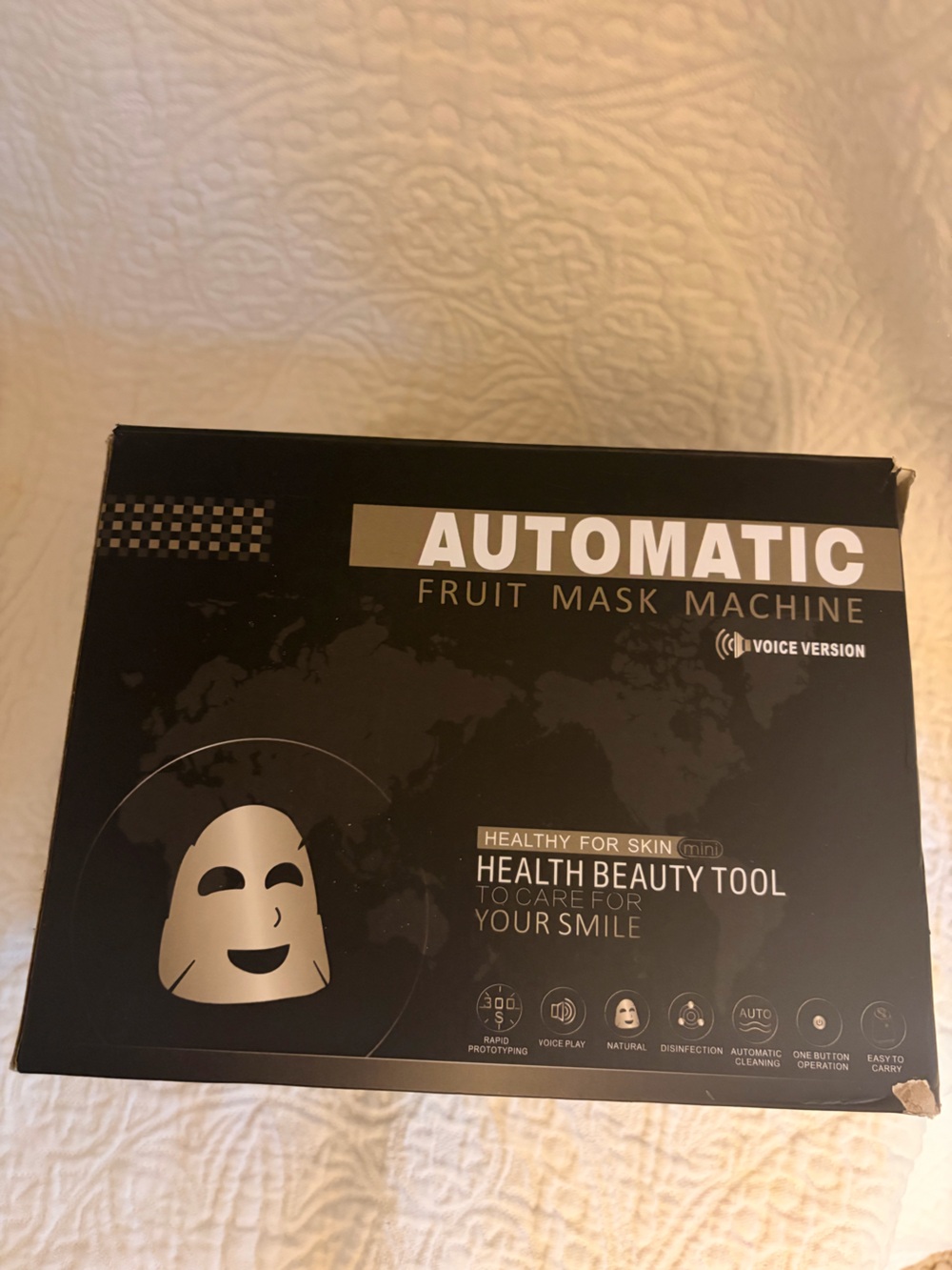 Automatic Fruit Mask Machine - Black